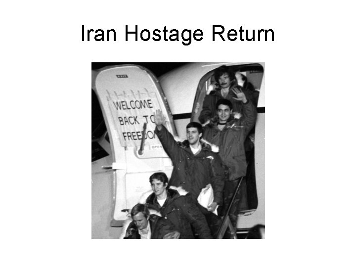 Iran Hostage Return 
