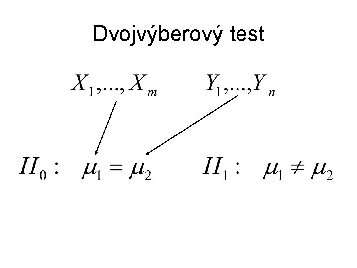 Dvojvýberový test 