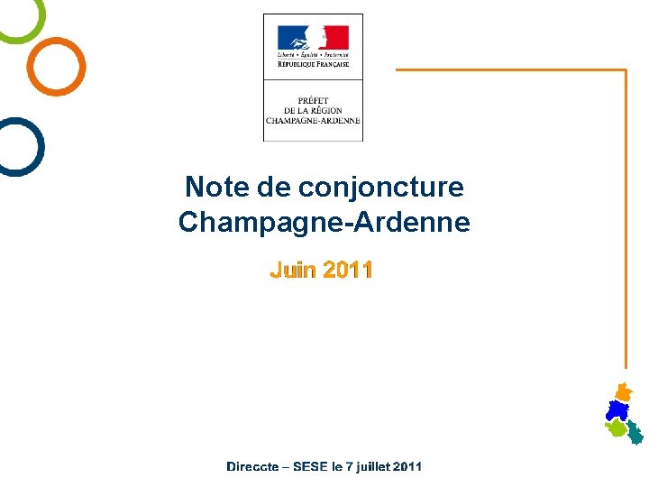 Note de conjoncture Champagne-Ardenne 