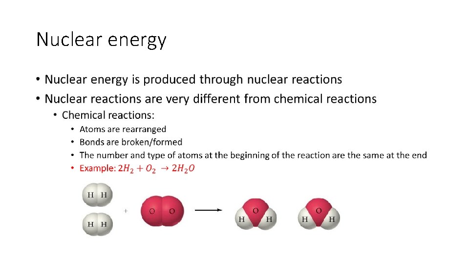 Nuclear energy • 