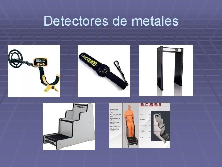 Detectores de metales 