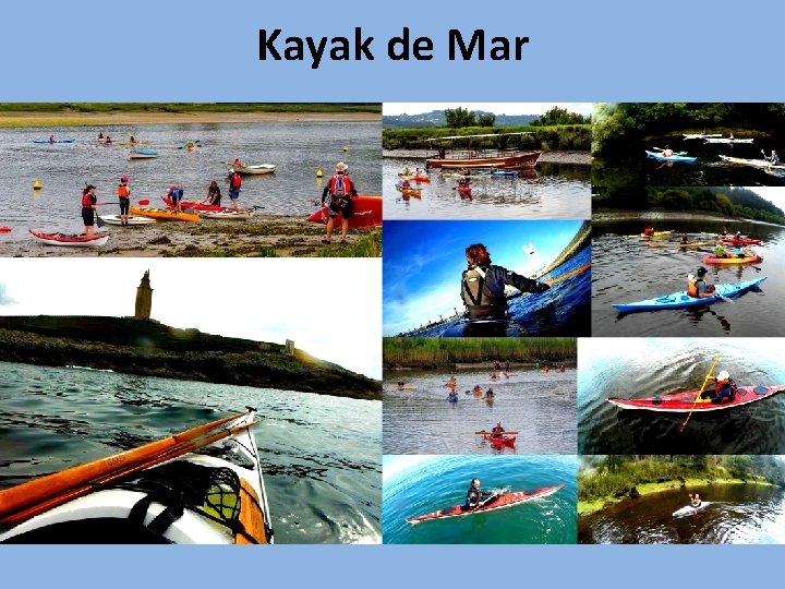 Kayak de Mar 