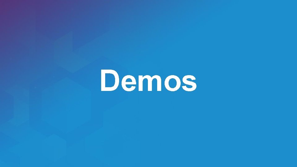 Demos 