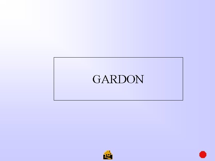 GARDON 