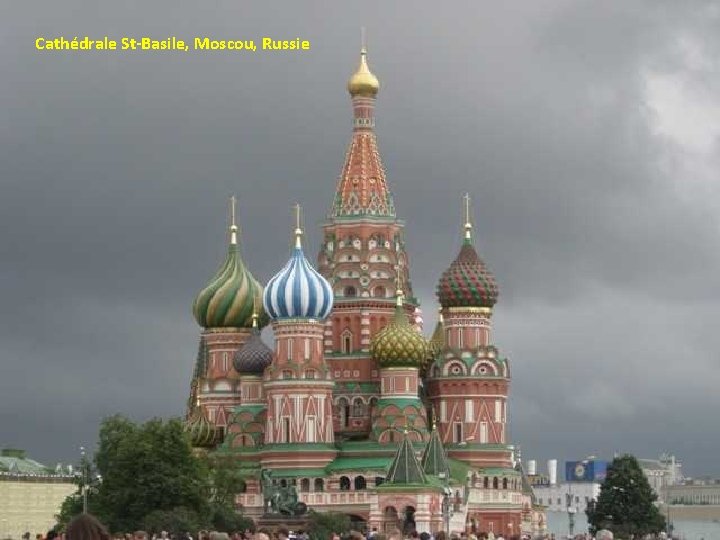 Cathédrale St-Basile, Moscou, Russie 