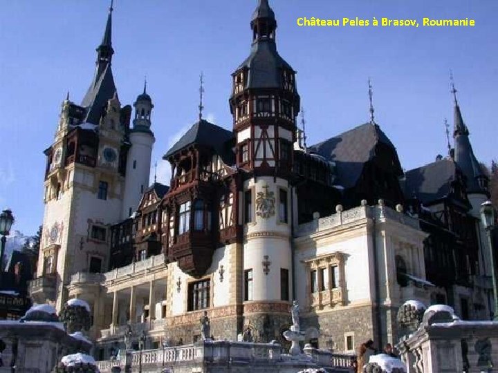 Château Peles à Brasov, Roumanie 