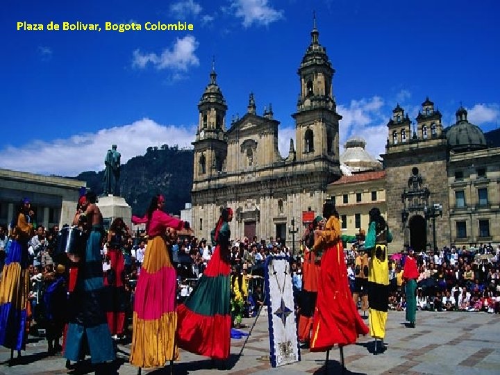 Plaza de Bolivar, Bogota Colombie 