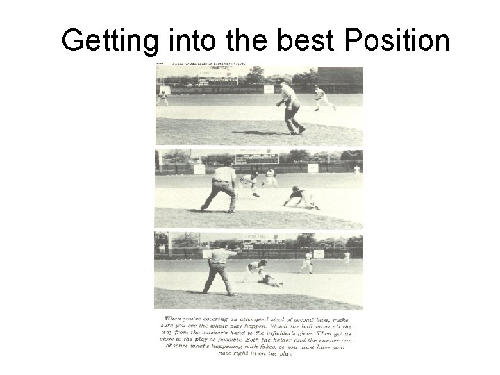 Getting into the best Position 