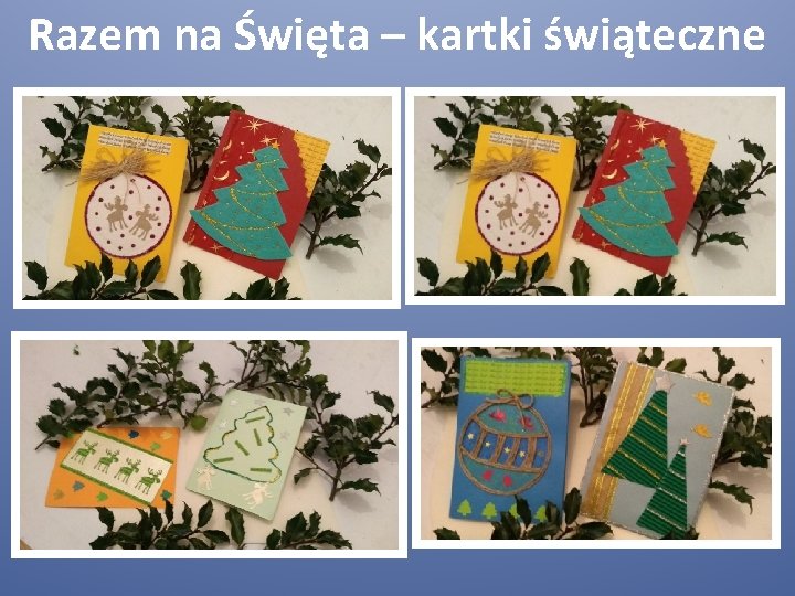 Razem na Święta – kartki świąteczne 