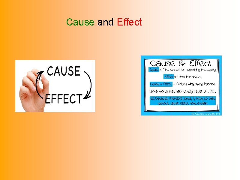 Cause and Effect 