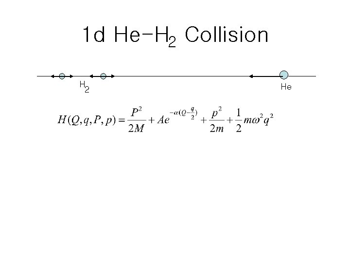 1 d He-H 2 Collision H 2 He 