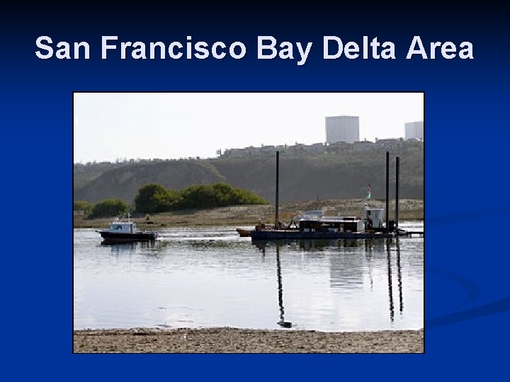 San Francisco Bay Delta Area 