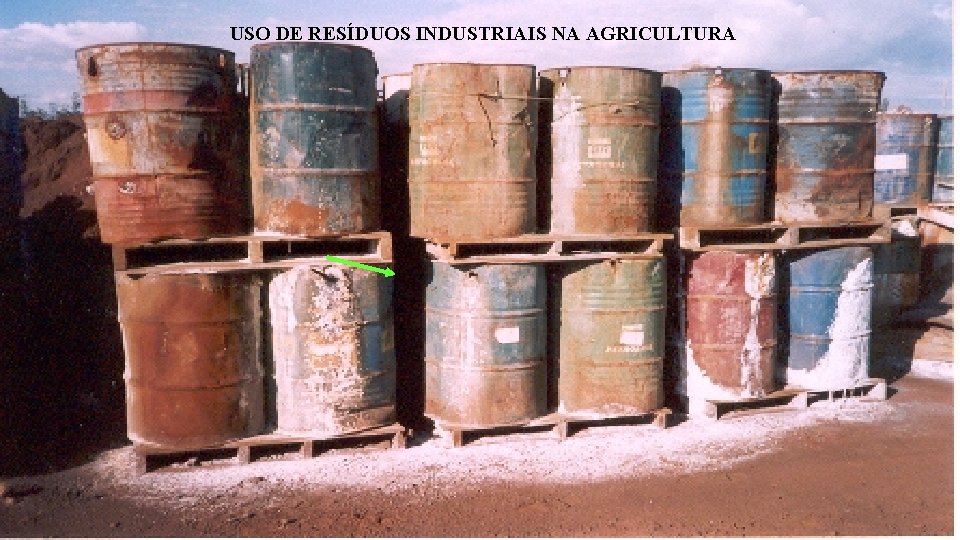 USO DE RESÍDUOS INDUSTRIAIS NA AGRICULTURA 