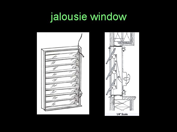 jalousie window 