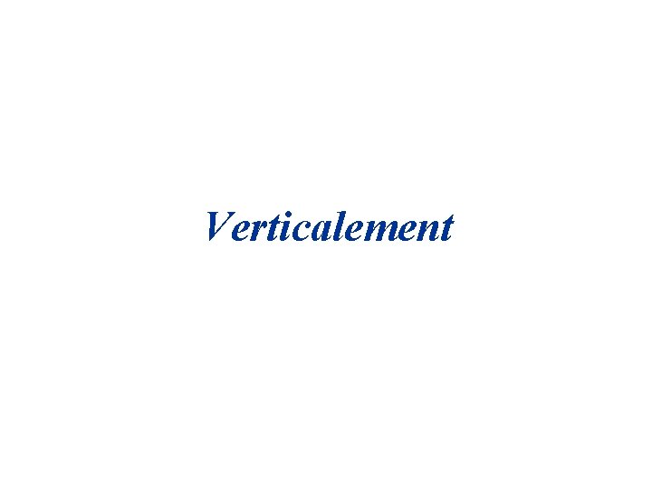 Verticalement 