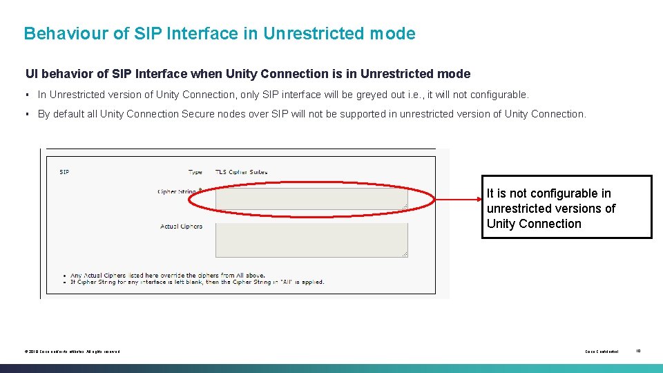 Unity Connection Cipher Control To Manage Ciphers July