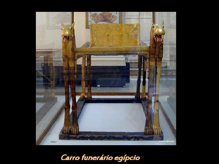 Carro funerário egípcio 