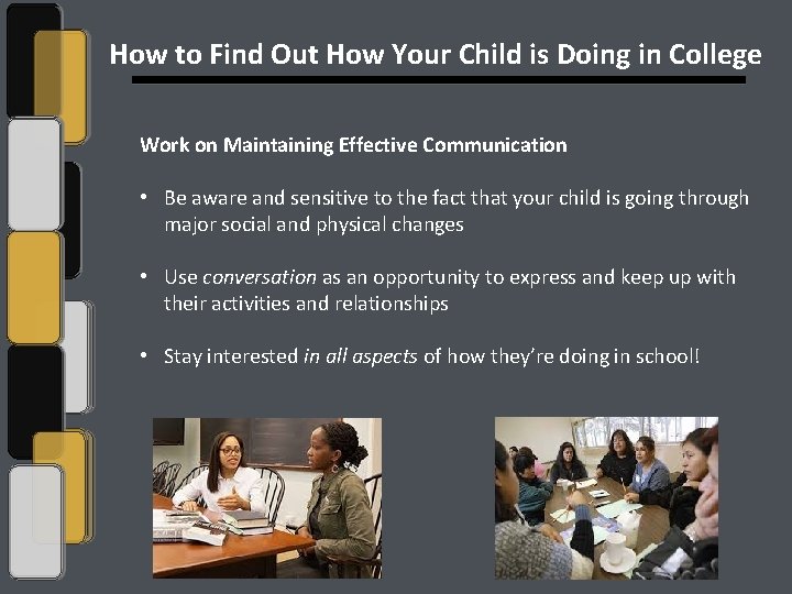How to Find Out How Your Child is Doing in College Work on Maintaining