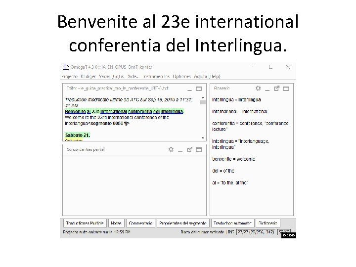 Benvenite al 23 e international conferentia del Interlingua. 