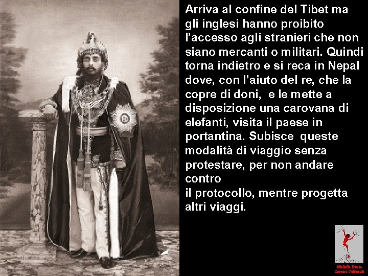 Arriva al confine del Tibet ma gli inglesi hanno proibito l’accesso agli stranieri che