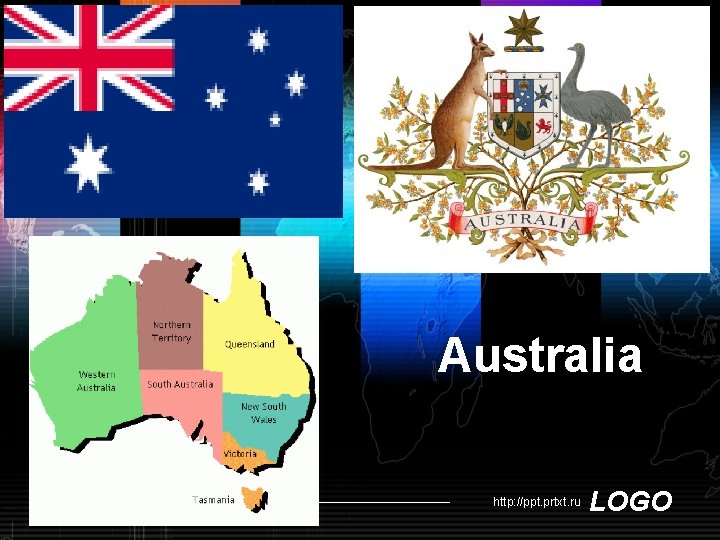 Australia http: //ppt. prtxt. ru LOGO 