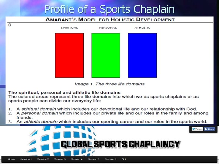 Profile of a Sports Chaplain 