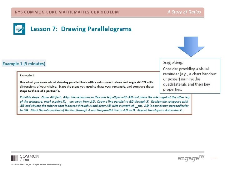 NYS COMMON CORE MATHEMATICS CURRICULUM © 2012 Common Core, Inc. All rights reserved. commoncore.