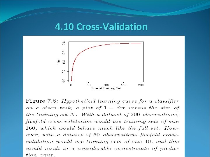4. 10 Cross-Validation 