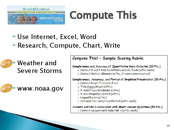 Compute This Use Internet, Excel, Word Research, Compute, Chart, Write Weather and Severe Storms