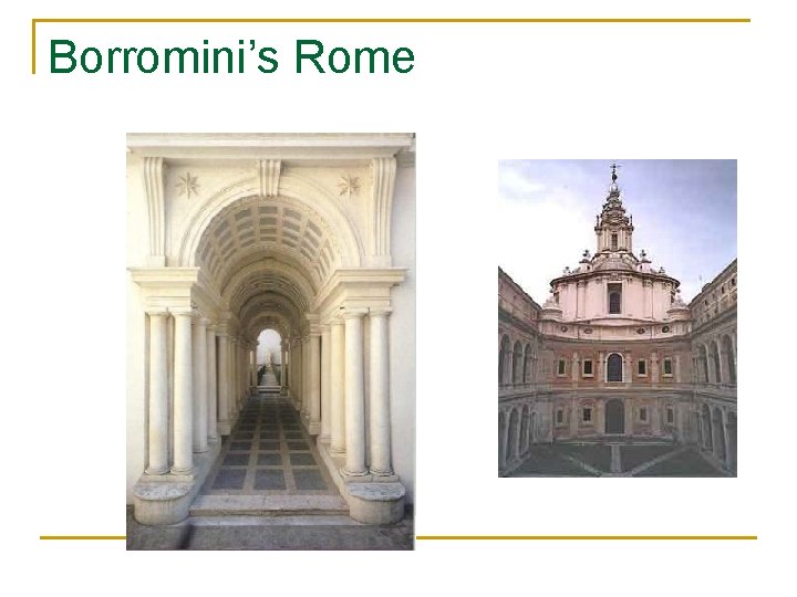 Borromini’s Rome 