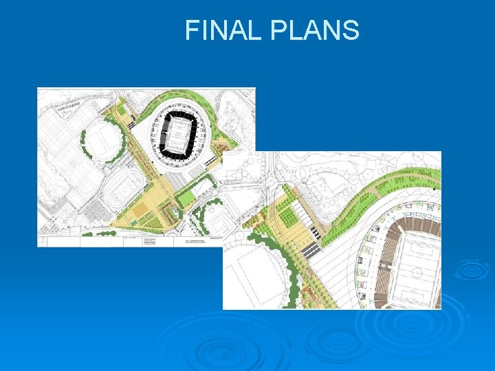 FINAL PLANS FINAL PLANS