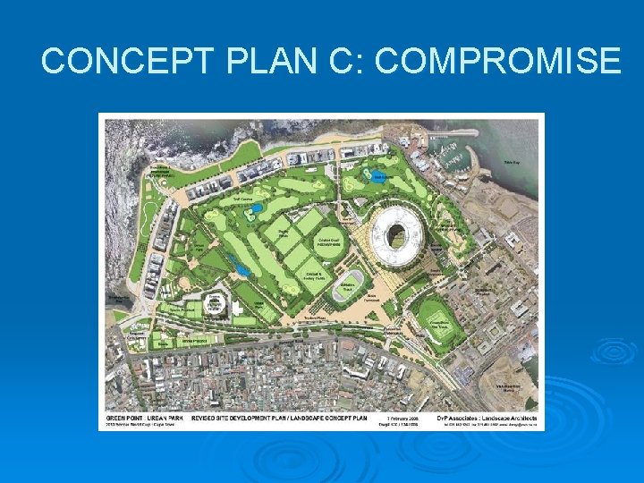 CONCEPT PLAN C: COMPROMISE CONCEPT PLAN C: COMPROMISE