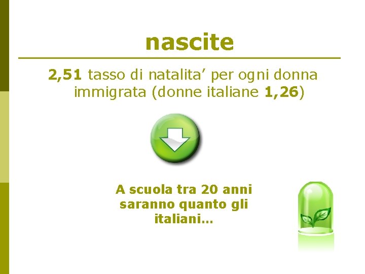 nascite 2, 51 tasso di natalita’ per ogni donna immigrata (donne italiane 1, 26)