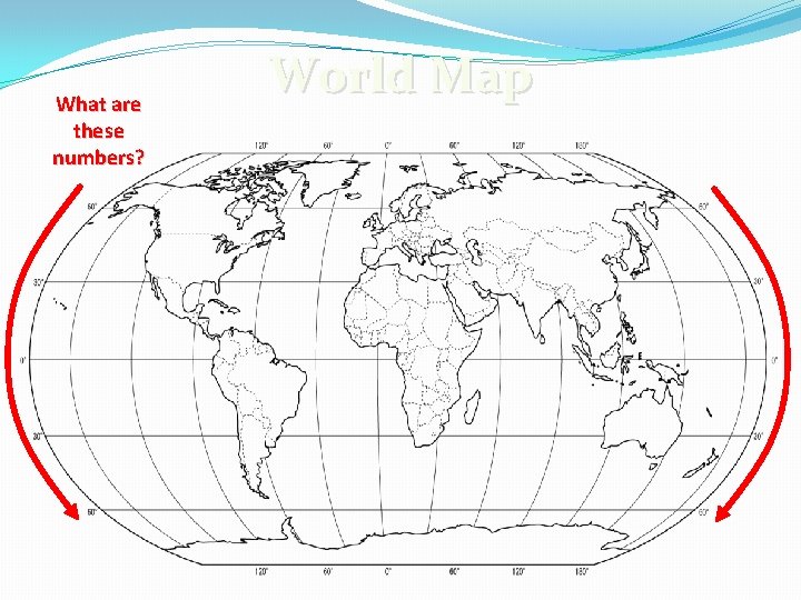 What are these numbers? World Map 