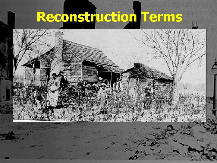 Reconstruction Terms 