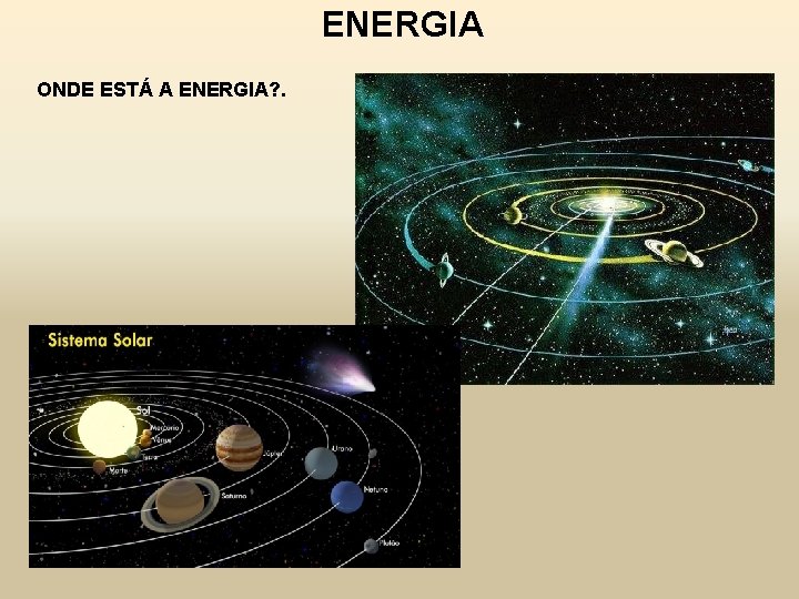 ENERGIA ONDE ESTÁ A ENERGIA? . 