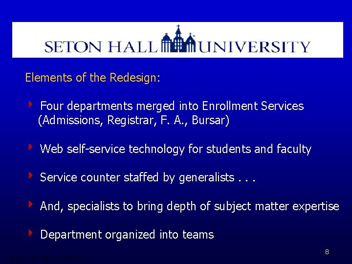 Innovations in Student Service Models for the erevolution