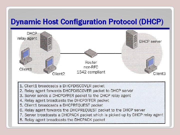 Dynamic Host Configuration Protocol (DHCP) 
