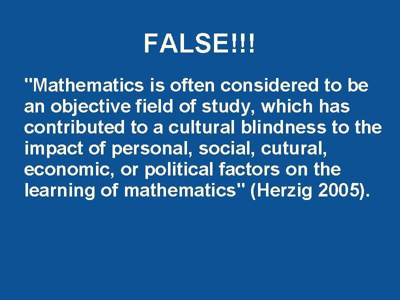 Math and Cultural Identity By Anna Armamentos Emily