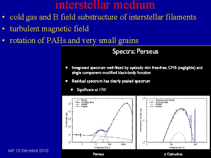 interstellar medium • cold gas and B field substructure of interstellar filaments • turbulent