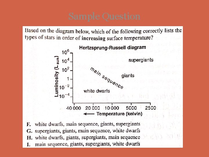 Sample Question Sample Question