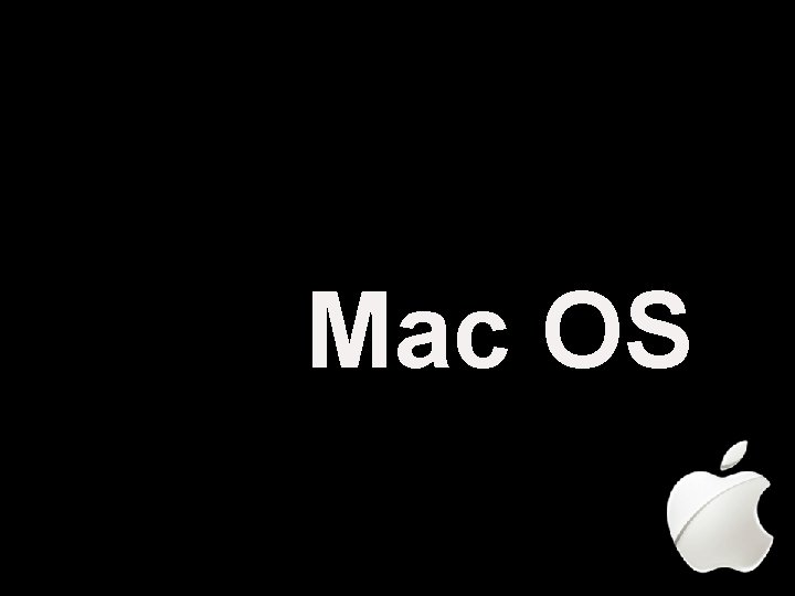 Mac OS 