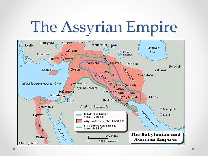 The Assyrian Empire 