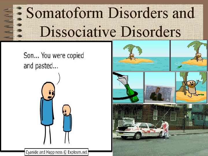 Somatoform Disorders and Dissociative Disorders 