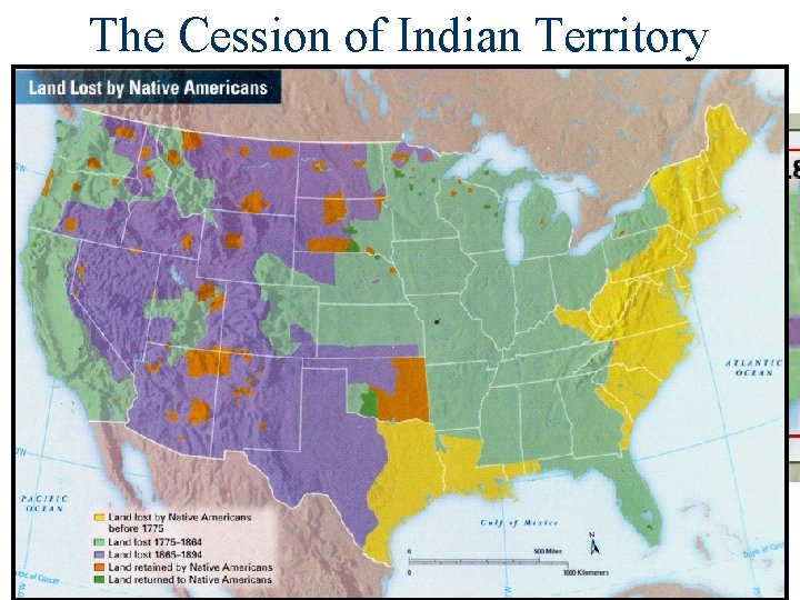 Lands by Native Americans (1894) The. Lost Cession of Indian Territory 