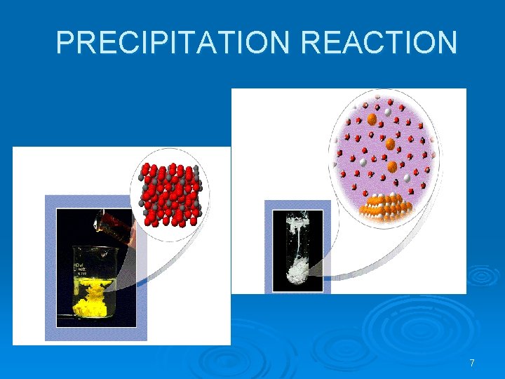 PRECIPITATION REACTION 7 