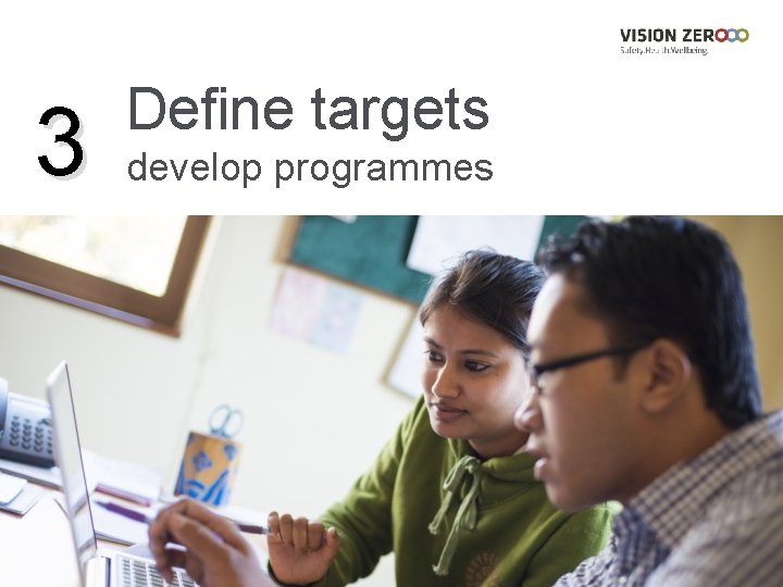 3 Define targets develop programmes 