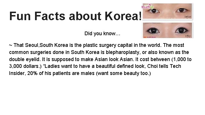 Fun Facts about Korea! Did you know… ~ That Seoul, South Korea is the