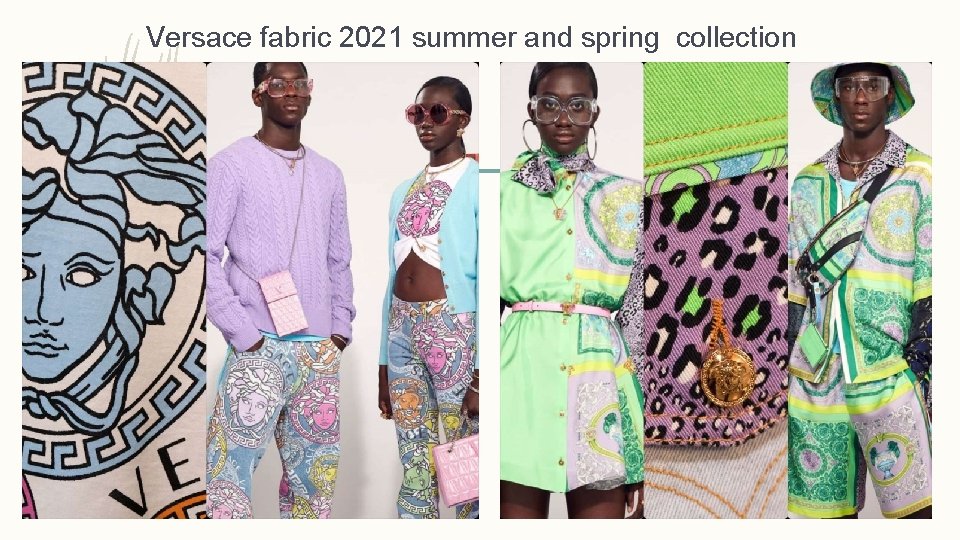 Versace fabric 2021 summer and spring collection 