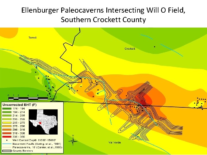 Ellenburger Paleocaverns Intersecting Will O Field, Southern Crockett County 